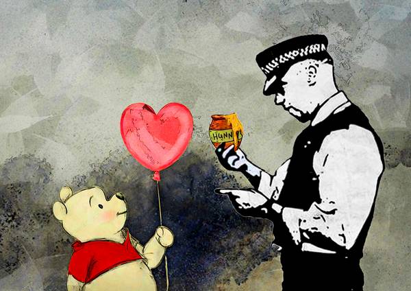 Banksy, Hello Winnie The Pooh à Benny Arte