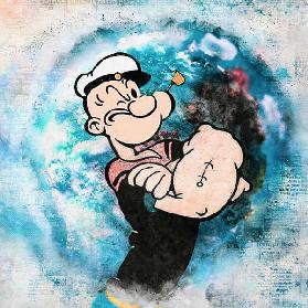 Popeye peinture fin