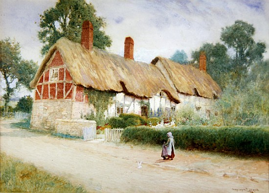 Ann Hathaway''s Cottage à Arthur Claude Strachan