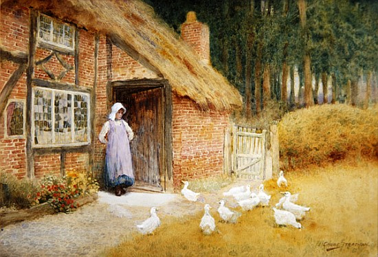 The Goose Girl à Arthur Claude Strachan