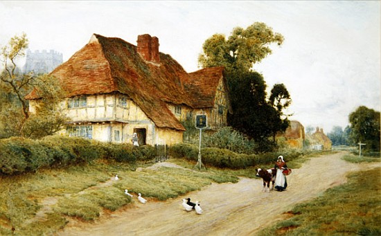 The Village Inn à Arthur Claude Strachan
