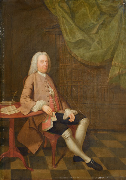 Portrait of John Orlebar à Arthur Devis