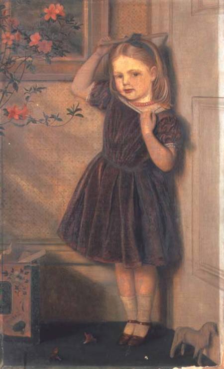 Portrait of Cecily Palgrave à Arthur Foord Hughes