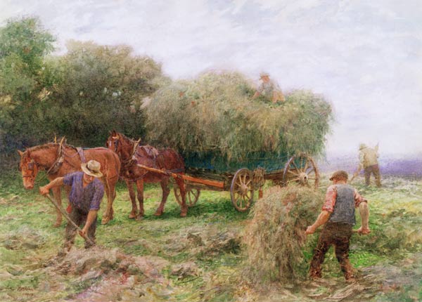 Haymaking à Arthur Hopkins