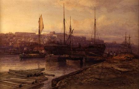 Bristol Docks à Arthur Wilde Parsons