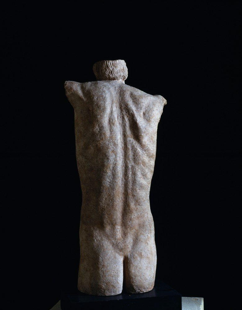 Torso of a young man in terracotta à Arturo Martini