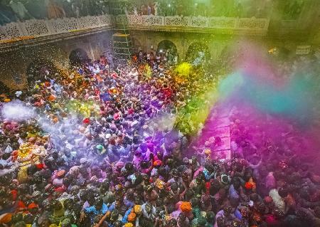 colourful festival