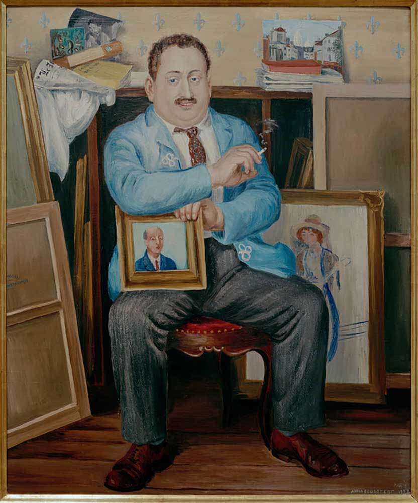 Portrait of Adolphe Basler à Arvid Fougstedt