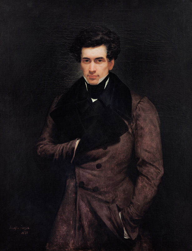 Armand Carrel (1800-36) à Ary Scheffer