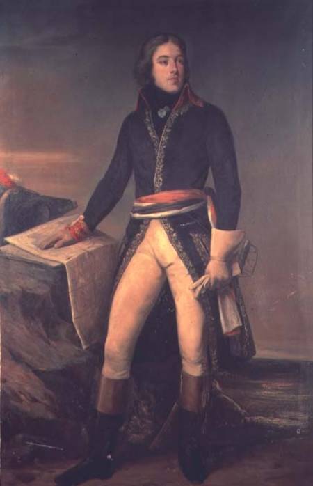 Portrait of General Louis-Lazare Hoche (1768-97) à Ary Scheffer