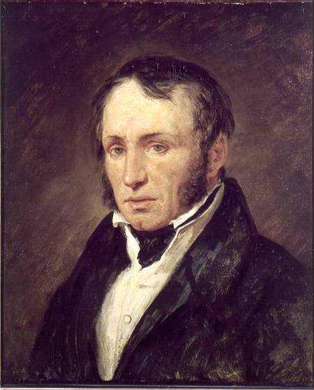 Portrait of Paul Louis Courier (1772-1825) à Ary Scheffer