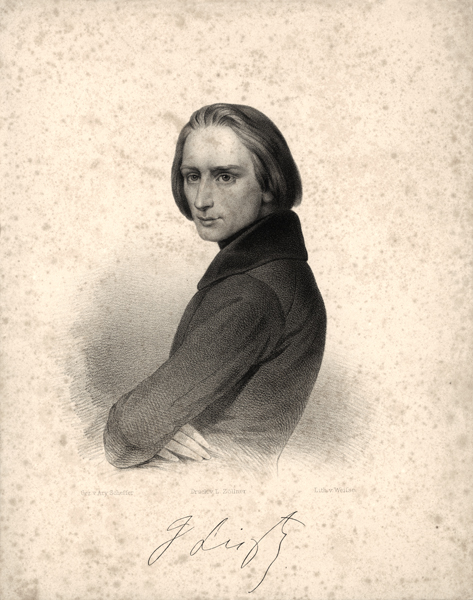 Franz Liszt à Ary Scheffer