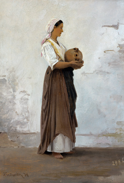 Girl from Capri à Ascan Lutteroth