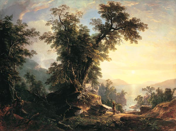 The Indian's Vespers à Asher Brown Durand