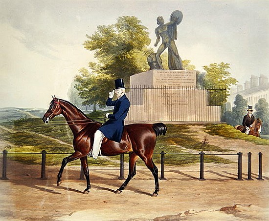 A View in Hyde Park; engraved by J. Wilson à (attribué à) J. Harris