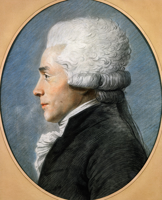 Maximilien de Robespierre (1758-94) à (attribué à) Joseph Boze
