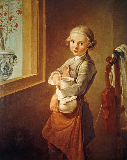 The Little Violinist à (attribué à) Nicolas-Bernard Lepicie