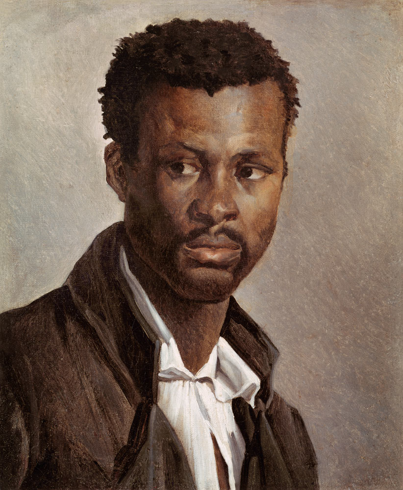 A Negro, 1823-24 à (attribué de) Theodore Gericault