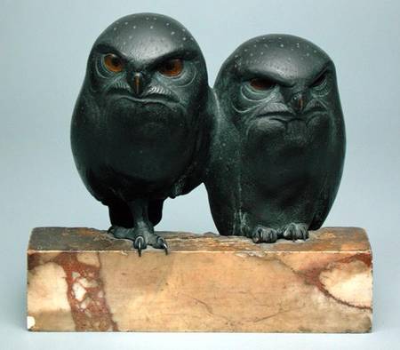 Two Owls à August Gaul
