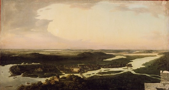 View of Potsdam in the 17th century à August Kopisch