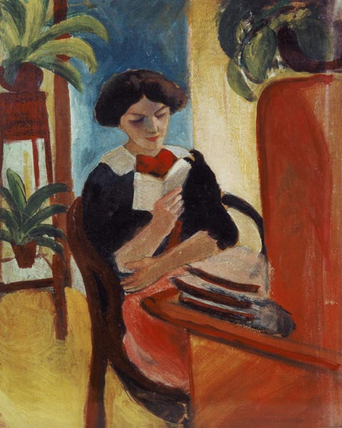 Elizabeth Reading à August Macke