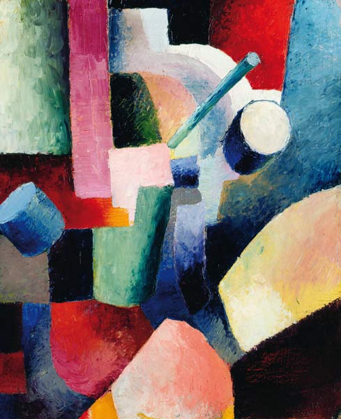 Colored Composition of Forms à August Macke
