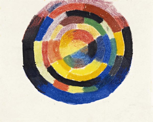Color Wheel (Farbkreis) à August Macke