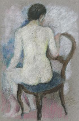 Nude on chair