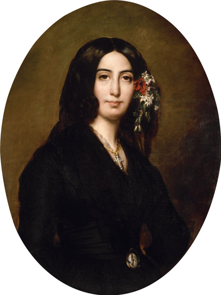 Portrait of George Sand à Auguste Charpentier