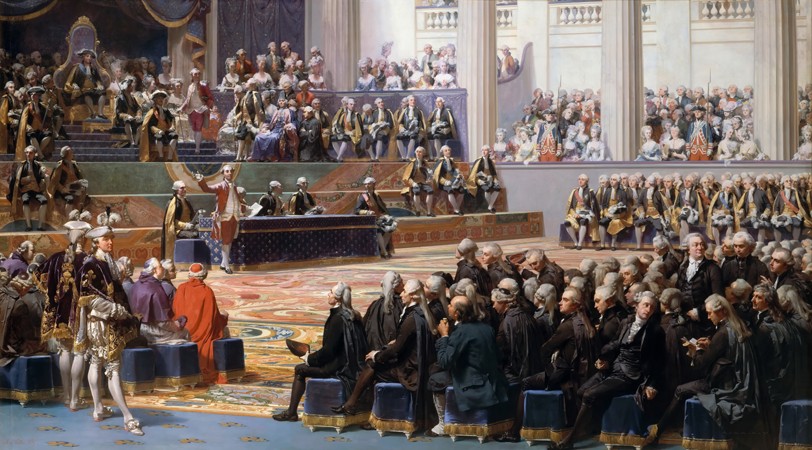 Opening of the Estates-General in Versailles, 5 May 1789 à Auguste Couder