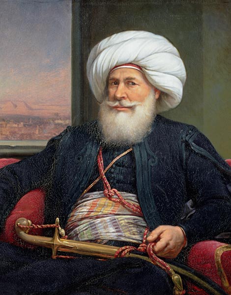 Mehemet Ali (1769-1849) Viceroy of Egypt à Auguste Couder