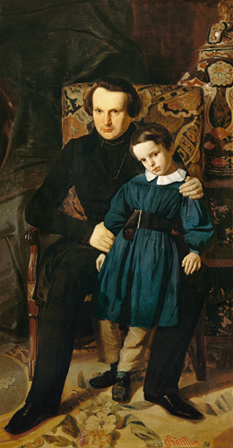 V.Hugo u.Sohn François Victor à Auguste de Chatillon