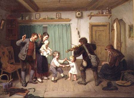 Dancing to the fiddle à Auguste Dircks
