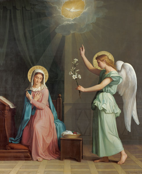The Annunciation à Auguste Pichon