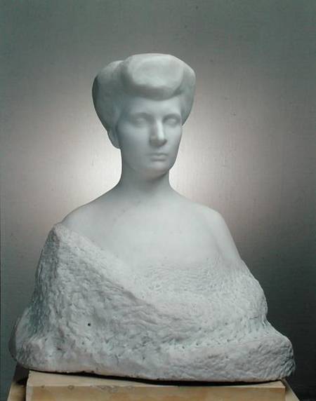 Portrait of V.S. Eliseyeva à Auguste Rodin