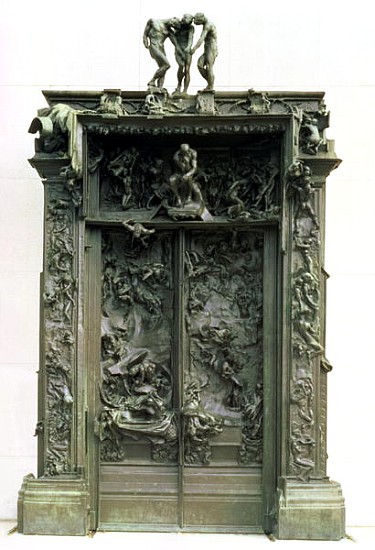 The Gates of Hell, 1880-90 (bronze) à Auguste Rodin