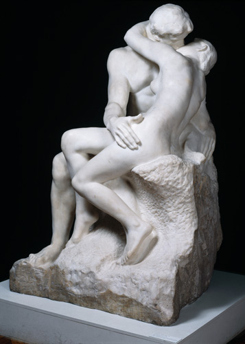 The Kiss à Auguste Rodin