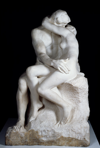 The Kiss à Auguste Rodin