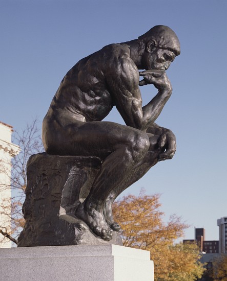 The Thinker à Auguste Rodin