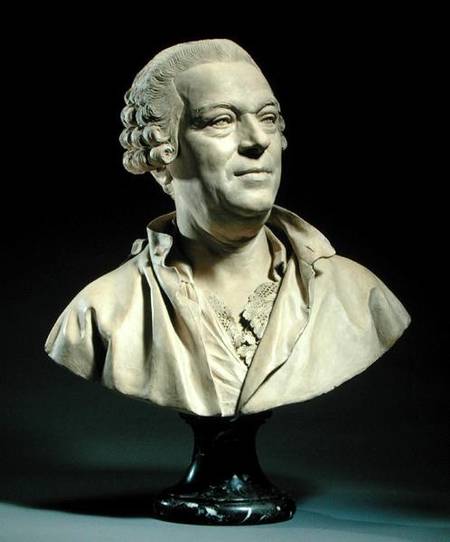 Bust of Marshall de Sainscy à Augustin Pajou