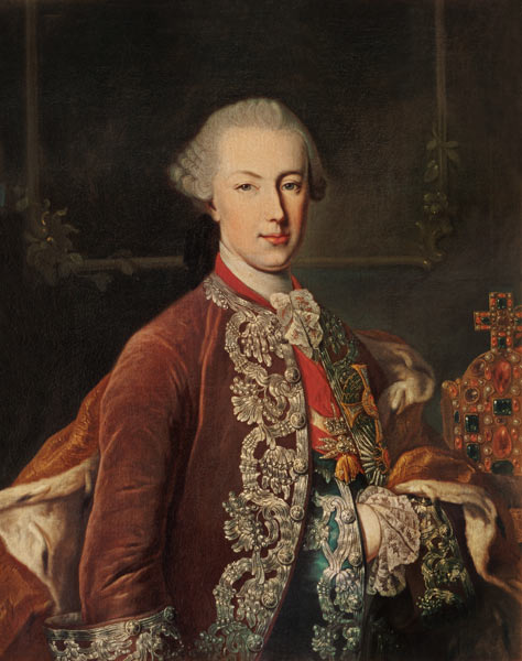 Emperor Joseph II of Germany (1741-90) à Ecole autrichienne
