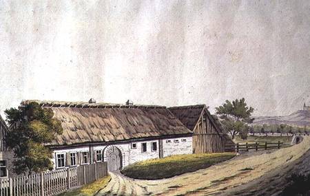 The birthplace of Franz Joseph Haydn (1732-1809) in Rohrau, Lower Austria à Ecole autrichienne