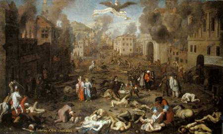 The Storming of Ofen on 6th September 1686 à Ecole autrichienne