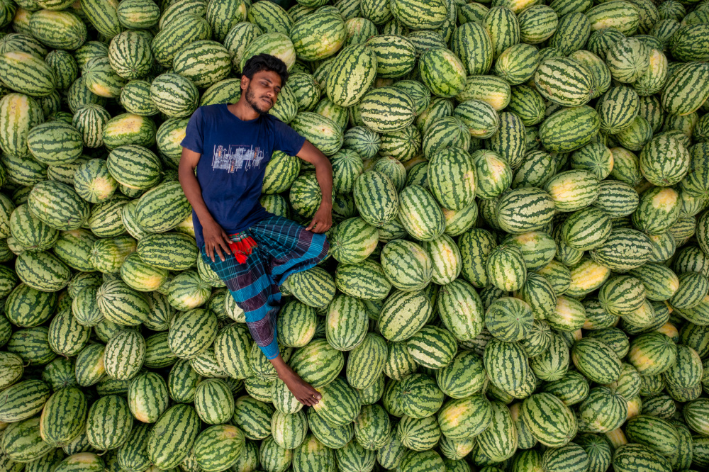 Sleep over the watermelons à Azim Khan Ronnie
