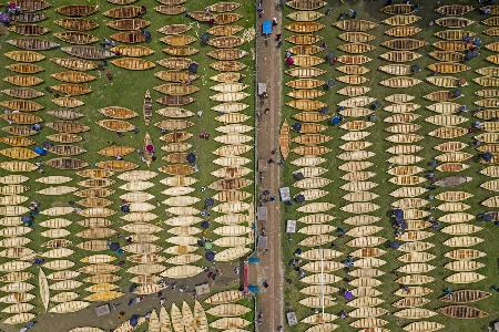 Traditional boat market