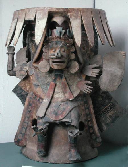 Anthropomorphic Brazier, found in area of Templo Mayor à Aztec