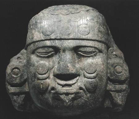 Head of Coyolxauhqui, from the Templo Mayor à Aztec
