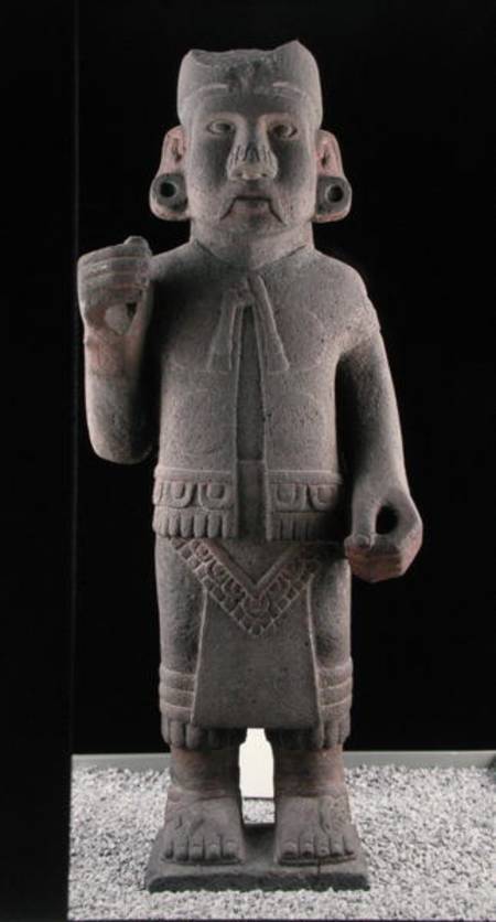 Xiuhtecuhtli, found at Apapaxco (formerly Ahuitzilopochco), Churubusco à Aztec