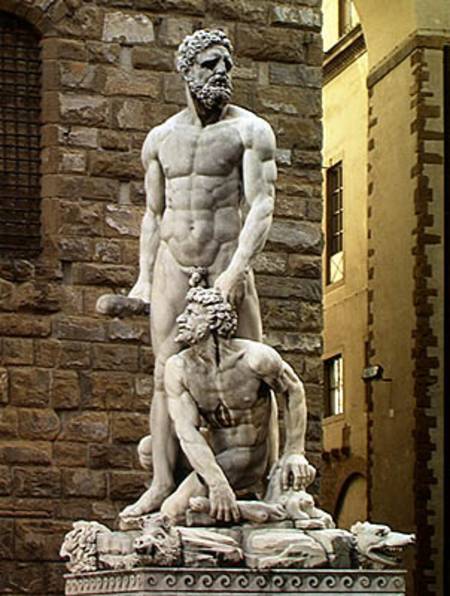 Statue of Hercules and Cacus à Baccio Bandinelli
