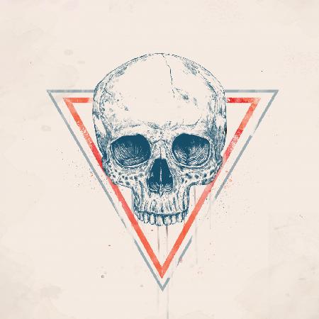 Skull in triangles